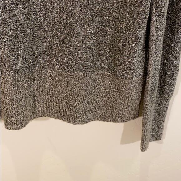 REISS Jemima Metallic Turtleneck Sweater - Picture 6 of 8